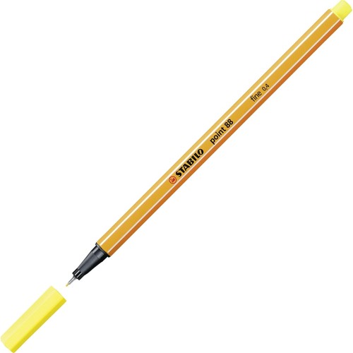 STABILO Μαρκαδοράκι  Point 88/24 Lemon Yellow 0.4 88/24 4006381493062