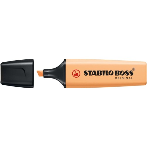 STABILO Boss Pastel Highlighter 5Mm 70/125 Pale Orange 128700125 4006381566025