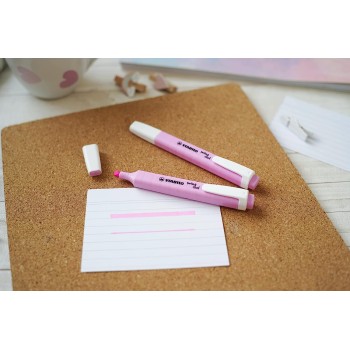STABILO Swing Cool Pastel Highlighter Single Pen Fresh Fuchsia 275/158 4006381572989