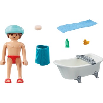 Playmobil Special Plus Man With Bathtub 71167 4008789711670