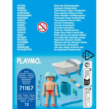 Playmobil Special Plus Man With Bathtub 71167 4008789711670