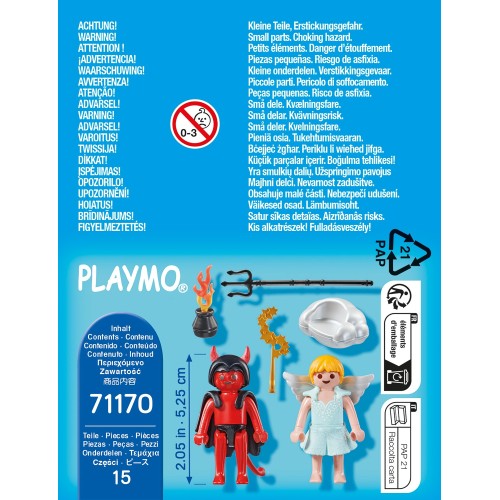 Playmobil Special Plus Αγγελάκι Και Διαβολάκι 71170 4008789711700
