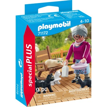 Playmobil Special Plus Woman With Cats 71172 4008789711724
