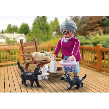Playmobil Special Plus Woman With Cats 71172 4008789711724