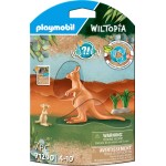 Playmobil Wiltopia - Καγκουρό Με Το Μικρό Του 71290 4008789712905