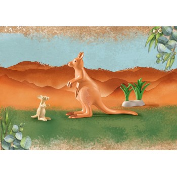 Playmobil Wiltopia - Kangaroo With Joey 71290 4008789712905