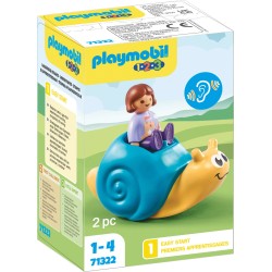 Playmobil 1.2.3 Τραμπάλα-Σαλιγκάρι 71322 4008789713223