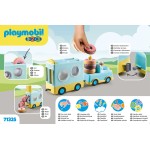 Playmobil 1.2.3 Crazy Donut Truck With Stacking And Sorting Feature 71325 4008789713254