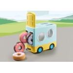 Playmobil 1.2.3 Crazy Donut Truck With Stacking And Sorting Feature 71325 4008789713254
