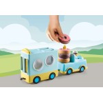 Playmobil 1.2.3 Φορτηγάκι Ντόνατ 71325 4008789713254