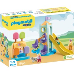Playmobil 1.2.3 Adventure Tower With Ice Cream Booth 71326 4008789713261