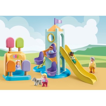 Playmobil 1.2.3 Διασκέδαση Στην Παιδική Χαρά 71326 4008789713261