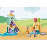 Playmobil 1.2.3 Adventure Tower With Ice Cream Booth 71326 4008789713261