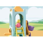 Playmobil 1.2.3 Adventure Tower With Ice Cream Booth 71326 4008789713261