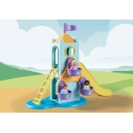 Playmobil 1.2.3 Adventure Tower With Ice Cream Booth 71326 4008789713261