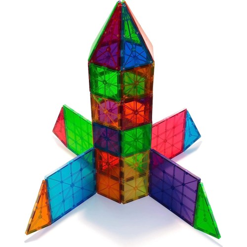 magna tiles Translucent Colors 100 Pieces 04300 631291043003