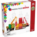 magna tiles Μαγνητικό Παιχνίδι 32 Κομματιών Builder 21632 850025176040
