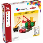 magna tiles Μαγνητικό Παιχνίδι 32 Κομματιών Builder 21632 850025176040