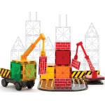 magna tiles Μαγνητικό Παιχνίδι 32 Κομματιών Builder 21632 850025176040
