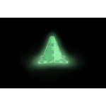 magna tiles Μαγνητικό Παιχνίδι 16 Κομματιών Glow 18816 631291188162