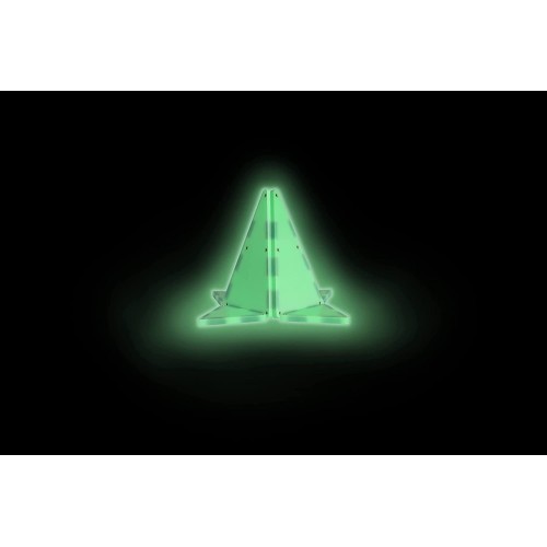 magna tiles Μαγνητικό Παιχνίδι 16 Κομματιών Glow 18816 631291188162