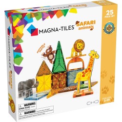 magna tiles Μαγνητικό Παιχνίδι 25 Κομματιών Safari Animals 20925 631291209256