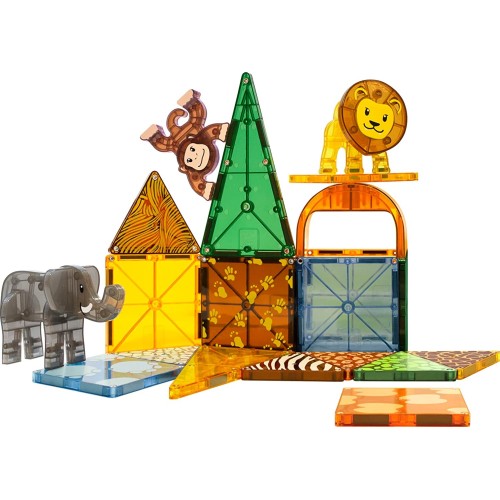 magna tiles Μαγνητικό Παιχνίδι 25 Κομματιών Safari Animals 20925 631291209256