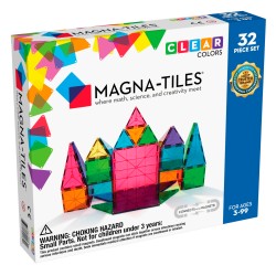 magna tiles Classic 32-Piece Magnetic Construction Set 02132 631291021322