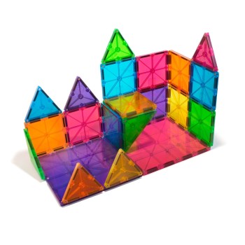 magna tiles Classic 32-Piece Magnetic Construction Set 02132 631291021322