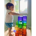 magna tiles Μαγνητικό Παιχνίδι 32 Κομματιών Clear Colors 02132 631291021322