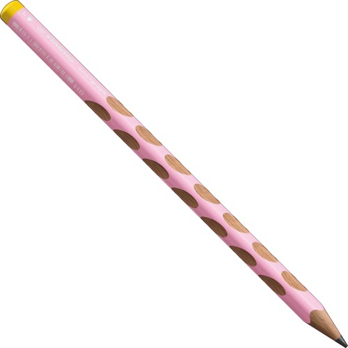 STABILO Μολύβι Easygraph  HB Pastel Ροζ Για Αριστερόχειρες  128321016 4006381558723