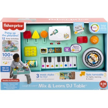Mattel Educational Dj Console With Lights And Sounds HRB61 194735171910