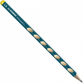 STABILO Μολύβι Για Αριστερόχειρες Normal Size Petrol Easygraph ΗΒ 325/00 4006381530552