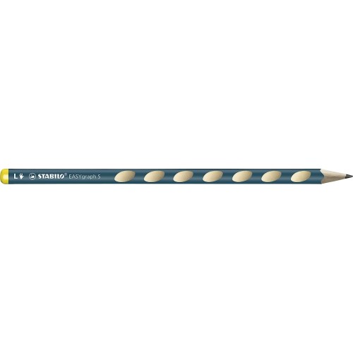 STABILO Μολύβι Για Αριστερόχειρες Normal Size Petrol Easygraph ΗΒ 325/00 4006381530552