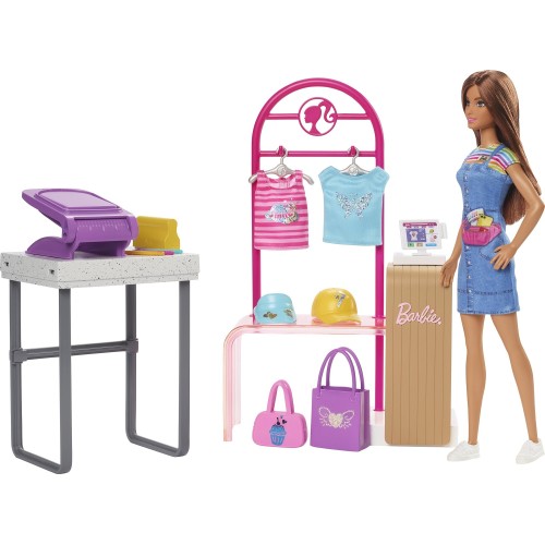 Mattel Barbie- Εργαστήριο Μόδας HKT78 194735108060