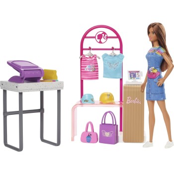 Mattel Barbie- Εργαστήριο Μόδας HKT78 194735108060
