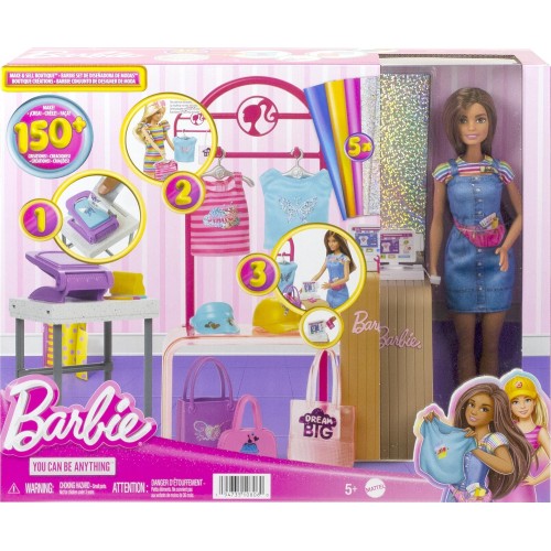 Mattel Barbie- Εργαστήριο Μόδας HKT78 194735108060