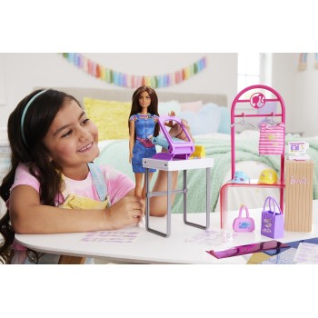 Mattel Barbie- Εργαστήριο Μόδας HKT78 194735108060