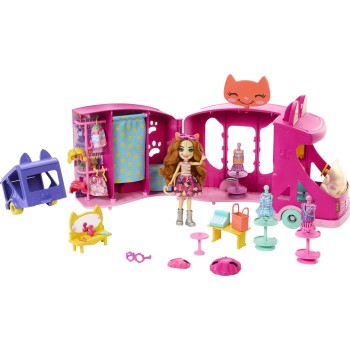 Mattel Enchantimals Glam Party- Fashion Studio Van HPB34 194735154395