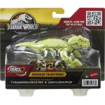 Mattel Jurassic World Fierce Changers Tyrannosaurus T Rex To Ankylosaurus HLP05 / HLP08 194735116430