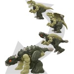 Mattel Jurassic World Δεινόσαυροι 2 Σε 1 Tyrannosaurus T Rex To Ankylosaurus HLP05 / HLP08 194735116430