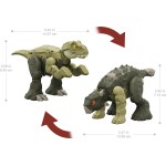 Mattel Jurassic World Fierce Changers Tyrannosaurus T Rex To Ankylosaurus HLP05 / HLP08 194735116430