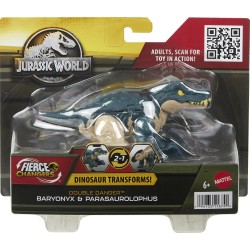 Mattel Jurassic World Fierce Changers Baryonyx To Parasaurolophus HLP05 / HLP09 194735116744