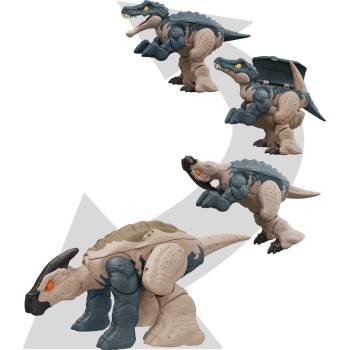 Mattel Jurassic World Δεινόσαυροι 2 Σε 1 Baryonyx To Parasaurolophus HLP05 / HLP09 194735116744