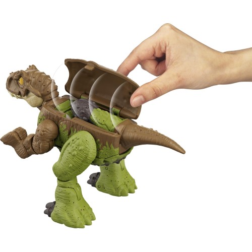 Mattel Jurassic World Fierce Changers Δεινόσαυροι 2 Σε 1 Tyrannosaurus T Rex To Ankylosaurus HLP05 / HLP06 194735116676