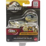 Mattel Jurassic World Fierce Changers Velociraptor Blue HLP00 / HLP01 194735116737