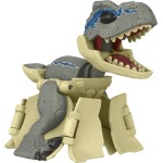 Mattel Jurassic World Fierce Changers Αυγά - Δεινόσαυροι Velociraptor Blue HLP00 / HLP01 194735116737