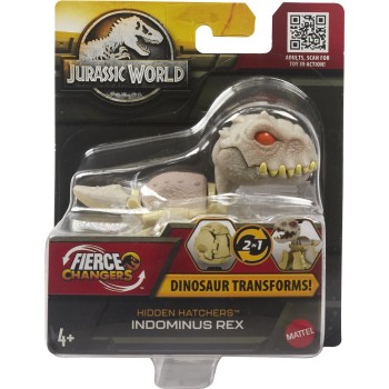 Mattel Jurassic World Fierce Changers Αυγά - Δεινόσαυροι Indonimus Rex HLP00 / HLP03 194735116515