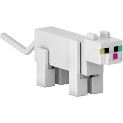 Mattel Minecraft Build-A-Portal White Cat Φιγούρα 8 Εκ. GTP08 / HLB20 194735111152