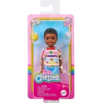 Mattel Barbie Chelsea Doll, Small Boy Doll Wearing Removable Romper And Shoes With Brown Hair Eyes Blue DWJ33 / HNY58 1947351533